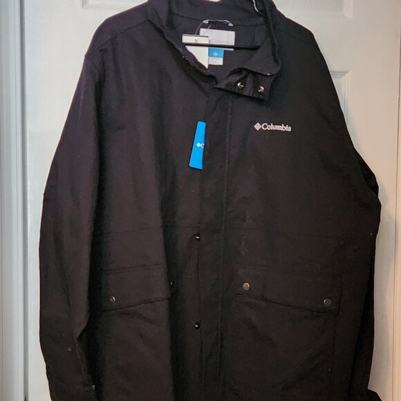 Black Jacket, Men's, Size XXL, Columbia, NWT - Picture 2 of 7